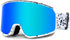 SPOSUNE Ski Goggles Over Glasses, Anti-fog Anti-UV Snow Goggles for Men, Women, Youth Skiing
