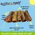 6 Inch (6 Pack) 100% BULLYSTICKS & MORE Beef Trachea | Grass Fed | Long Lasting Dog Chews | Parents Choice Treats