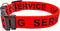 MayPaw Service Dog Collar, 1” and 1.5” Wide Strong Nylon Collar for Medium Large Extra-Large Dogs (Neck Fit 17.5-27",