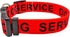 MayPaw Service Dog Collar, 1” and 1.5” Wide Strong Nylon Collar for Medium Large Extra-Large Dogs (Neck Fit 17.5-27",