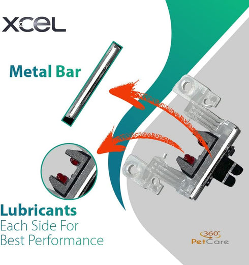 XCEL Lubricated Blade Drive Lever Replacement - 5 Pack for Pet Clipper