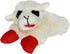 Multipet Lamb Chop Dog Plush Toy, Squeaky Toy for All Dogs, Extra Soft Plush, 6", Cream