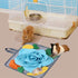Toy,11.8''x11.8'' Chinchillas Abizoo Bunny Snuffle Mat Washable Skin Friendly Puzzle Fun Foraging Pad Treat Dispenser
