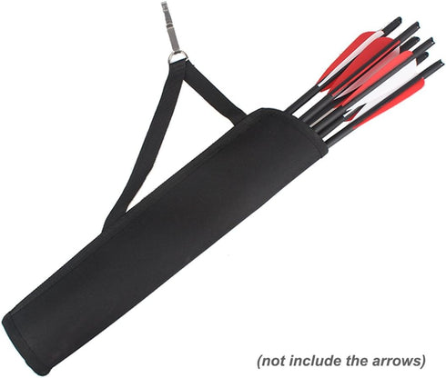 KRATARC Archery Crossbow Bolts Arrow Tube Hip Quiver Carry Bag for 18" 20" 22" Arrows, Waist Hanged