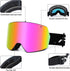 FMY Ski Goggles for Men, Women & Youth - Anti Fog UV400 Protection for Snowboard Skiing
