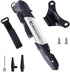 VeloChampion Alloy Mini Bike Pump - Portable, Compact, Durable for Presta, Schrader and Dunlop