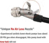 Giyo High Pressure Shock Pump, 300 PSI Max for Fork & Rear Suspension, No Air Loss Lever Lock Nozzle