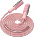 FITMYFAVO Jump Rope, Cotton Adjustable Skipping Weighted Jumprope for Women, Adult and Children Athletic Fitness