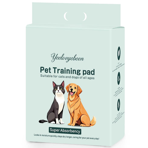 Yeelooyebeen 35x31 Inch 6 30 Count Puppy Pads Extra Large Layer Quick Absorb Leakproof for Incontinence for Dogs Cats
