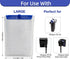 16-Pack Large Replacement Filter Cartridges Compatible with Tetra Whisper Bio-Bag Filters for Large Aquariums