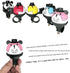 Kids Bicycle Bells, Cartoon Panda High Decibel Cycling Bells with Loud Clear Sound for Children
