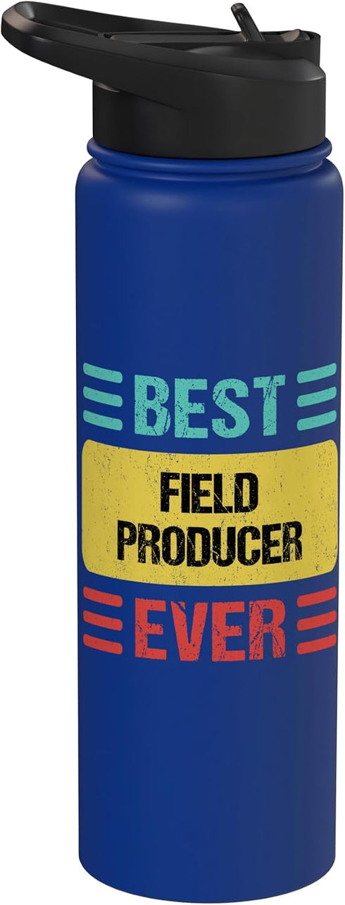 Field Producer Shirts & Gifts Field Producer Stainless Steel Insulated Water Bottle