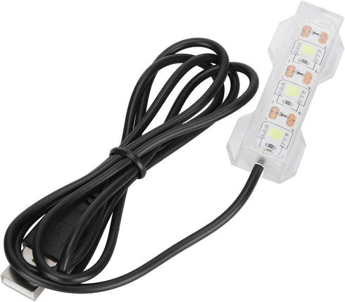 Mini LED Aquarium Light, Small Desktop Fish Mini Decoration Water Plant Light