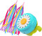 kortes 1 Pack Kids Bike Bell and 2 Pack Streamers for Children's Bike Accessories, Pink, Red, & Blue