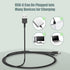 2-Pack Charger for Delupet/Yawpet/Jugbow Dog Training Collar and Remote, 2-in-1 USB Charging Cable