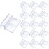 16 PCS 10mm Acrylic Aquarium Cover Clip, Clear Fish Tank Glass Support Holder for Rimless Aquariums