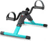 Folding Pedal Exerciser, Mini Exercise Bike Under Desk, Portable Peddler Machine for Arm Leg Exerciser
