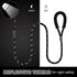 5FT Heavy Duty Dog Leash with Padded Handle, Reflective Thread Mountain Climbing Rope Leash for Small Medium Large Dogs