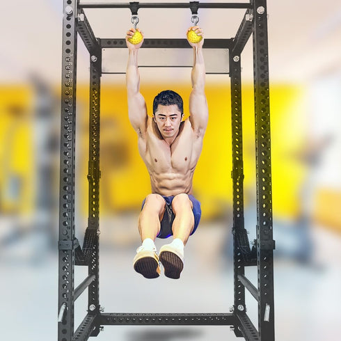 SELEWARE Non-Slip Pull Up Power Balls, Rock Climbing Grips for Strength Training, Home Gym Workout Equipment