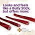 Natural Farm Odor-Free Super Collagen Dog Chews - 12-Inch, 5-Pack - 100% Natural Angus Hide Collagen Treats