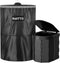 PAHTTO Portable Camping Toilet, Foldable Toilet for Adults with Detachable Phone Shelf