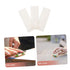 3 Toyvian Sheets Professional Self Adhesive Grip Tape Pads for Fingerboards Transparent Skid Stickers Easy to Apply