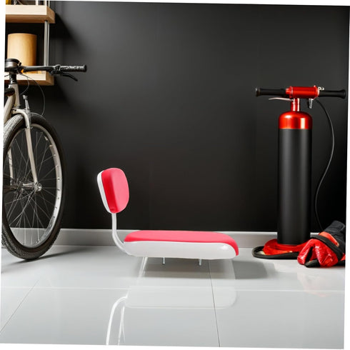 Bicycle Rear Seat with Backrest: Kids Bike Saddle Cushion for Child - Soft Padded Pu Sponge - Baby Children Carrier