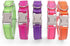 Reflective Dog Collar with Metal Buckle, Soft Sturdy Nylon Adjustable Collars with ID Tag Ring for Small Medium Large