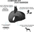 Comfort Fit Dog Harness, No Pull, Step in Harness for Small Dogs, Soft Padded Vest, Adjustable Buckles, Black XS