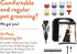 Trimmer 3 7 Wahl Pro Animal Deluxe U-Clip - Dog & Cat with Cutting Lengths & Attachment Combs - Premium Grooming Tools