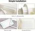 6 Chinchillas Fhiny Large Rabbit Litter Box for Cage, Plastic Guinea Pig Ltter Pan with PCS Disposable Pee Pads Potty