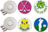 Value Sets Golf Ball Markers with Hat Clips for Men Women, Removable Attaches Easily, Premium Gifts