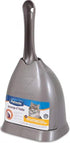 Petmate Scoop N' Hide Cat Litter Scoop with Holder, Brushed Nickel