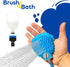Dog Shower Attachment Kit - Pet Washing Hose Grooming Brush & Scrubber for Bathing Cats and Dogs, Easy Installation