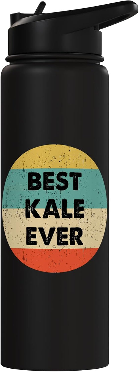 Kale Name Shirts & Gifts Kale Name Stainless Steel Insulated Water Bottle