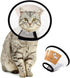 Adjustable Plastic Pet Recovery Collars & Cones for Dogs and Cats After Surgery, Elizabeth E-Collar to Prevent Biting