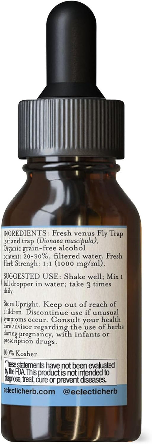 1 oz (30 ml) Eclectic Institute Raw Fresh Freeze-Dried Venus Fly Trap Extract | fl