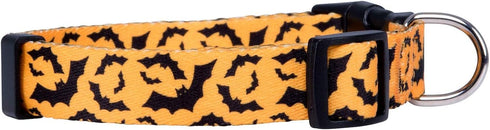 Halloween Dog Collar by Native Pup (Large, Bats)