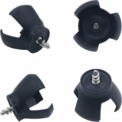 new star tattoo 4pcs Golf Ball Retriever - Suction Cup Ball Grabber Tool for Golf Screws and Putter