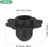 8-Pack 0.71"/ 18mm M METERXITY Camping Chair Foot, Tubing Dia Detachable Camping Chair Leg Covers Anti-Slip Stool Feet