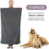 KinHwa Dog Towel - Super Absorbent Microfiber Drying Towel for Small, Medium, Large Dogs and Cats, 30inch x 50inch