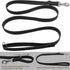 6ft Heavy Duty Tactical Dog Leash, Military Style Thick Nylon Strong K9 Leash for Outdoor Walking Hunting Hiking, Black