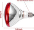 Bulb 150 Heat Lamp for Chickens Coop Brooder and Reptile Heat Watt Infrared Red Light