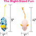 Fashion's Talk Catnip Cat Toys, Soft Plush Mice Assorted Style Variety Pack, 32 Count