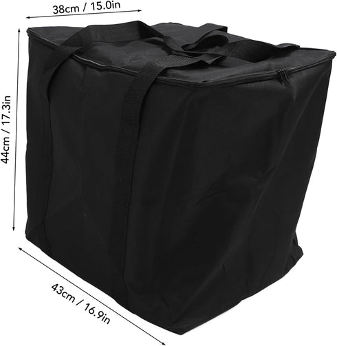600D Portable Toilet Storage Bag Heavy Duty Oxford Fabric Camping Toilet Protector Cover Portable Potty Carry Bag
