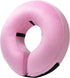 BENCMATE Inflatable Collar for Dogs and Cats - Soft Recovery E-Collar, Medium, Pink, Does Not Block Vision