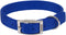 Coastal Pet Double-Ply Dog Collar, Blue, 1" x 22"