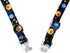 Floral Print Dog Collar for Small Medium Large Dogs, Soft Nylon Comfortable Durable with Quick Release Buckle (M, Grass)