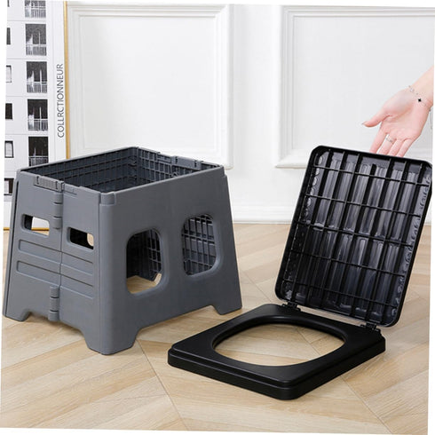 Portable Folding Toilet for Camping - Convenient Travel Potty