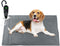 RIOGOO Upgraded Electric Pet Heating Pad - Indoor Waterproof, Auto Power Off, X-Large 28"x 18", Grey